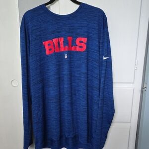 Men's Nike Buffalo Bills Long Sleeve Dri-Fit Shirt